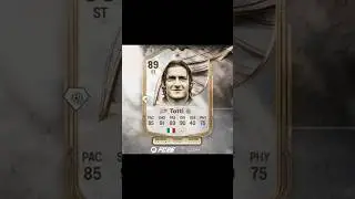 🚨 EA FC 26 ; CONFIRMED ✅ RATINGS - Francesco Totti 🇮🇹 #fc26 #fc26news #fc26rating #totti