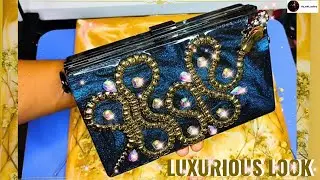 Get Ready to SHINE with this Easy resin snake purse DIY