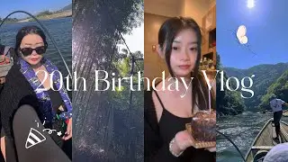 20th Birthday vlog in Kyoto Japan 🖤