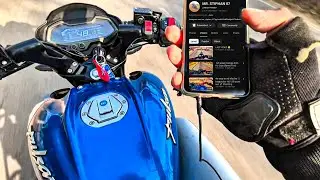 Finally Aaj NS ka top speed pata chal gaya 🚀 Sakti jila mein first ride 👀