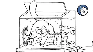 Fish Tank Disaster | Simon's Cat Extra