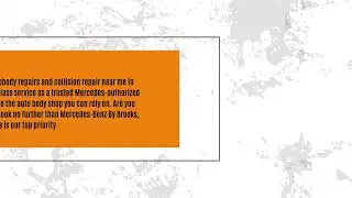 Mercedes-Benz By Brooks | mercedes authorized body shop | auto body repair