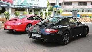 Porsche 911 - 991 & 997 Carrera S Exhaust Sound. Loud Revs