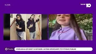 Vog&euml;lushja q&euml; duket si nj&euml; barbi, imitime interesante t&euml; figurave publike