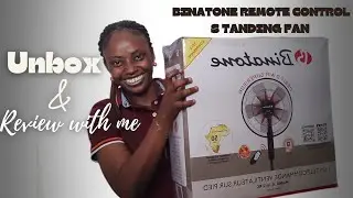 Unbox|Assemble|Review|Testrun Binatone Standing fan with me-BINATONE Remote Control Fan#standingfan