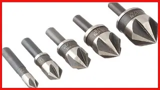 IRWIN Tools Black Oxide Countersink Drill Bit, 5-Piece Set (1877791)