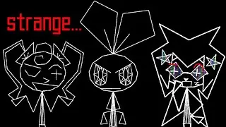 The humans in Vib Ribbon are... Strange (Vib-rihon ANALYSIS/TRASLATION)