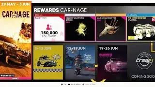Crew 2 Carnage Summit 160th Position (Wed 29th May) #gaming #crew2 #ps5
