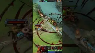 1 удар одна смерть #dota2 #dota #custom #shorts