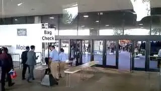 Entrance to the nrg centre, Houston, Texas