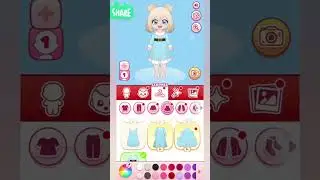 Cute Doll Dress up Game For Girls 👗 Fun Games #games #game #kids #gaming #video #animation #youtube
