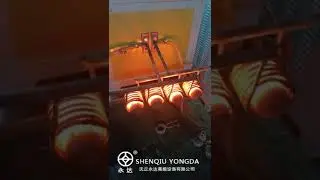 steel rod forging 7-8KHZ Medium frequency induction heating power supply
