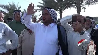 مراسيم استقبال جثمان الشيخ شلال حسون فياض الجبوري شيخ عشيرة البو مصري
