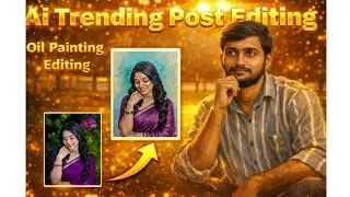 🔥 Trending reels oil painting photo editing in insta viral post editing ai gemini editing Telugu