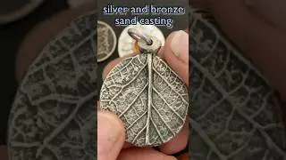 HOW TO SAND CAST BRONZE  AND SILVER JEWELLERY USING DELFT CLAY (Short version of part 1 and 2)