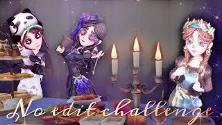 【Identity v】 | NEW CHALLENGE!! | no edit challenge in rank
