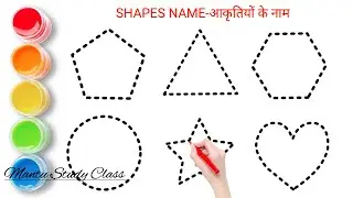 Name Of All Shapes With Pictures | आकृतियों के नाम | Shapes Name with Objects