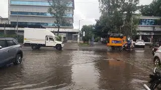 Heavy Rain in Bhosari MIDC Today. #bhosari #pune #Bhosari MIDC.