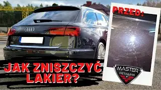Polerowanie lakieru ręczne vs maszynowe. Skutki i rezultaty #36