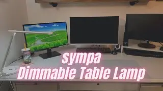 sympa Dimmable Table Lamp Review | LED Desk Lamp for Home Office Reading Work