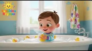 Splish Splash Bath Time 🛁 Fun Bath Song for Kids Sunshine Rhymes