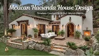 Mexican Hacienda House Design: Timeless Courtyards & Old-World Charm
