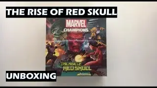 The Rise of Red Skull. Marvel Champions Card Game LCG unboxing