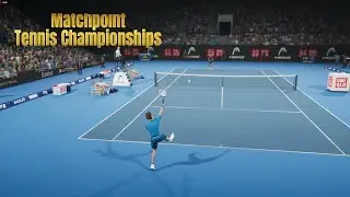 Matchpoint - Tennis Championships - Nishikori vs Rublev - Human vs Human Gameplay - Highlights - PC