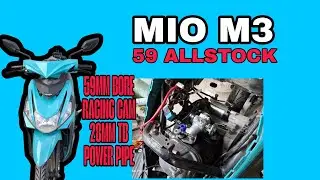 Mio i 125 59 All Stock Upgrade 160cc