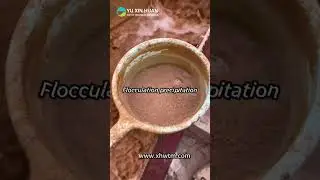 Field effect ~ flocculation and precipitation #flocculant #Polymer #polyacrylamide #Sandwashingplant