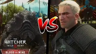 Wiedźmin 3: Krew i Wino - Geralt z Rivii & Palmerin de Launfal vs Szarlej