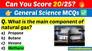 Most People Get These 25 Science Questions Wrong! Can You Score 25/25?