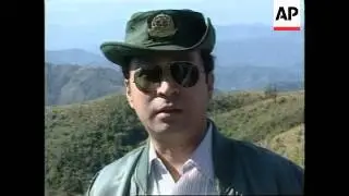 MYANMAR: GOVERNMENT TO DESTROY OPIUM FIELDS (2)