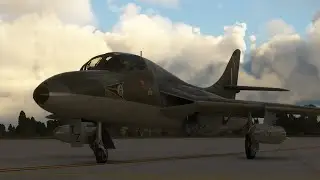 Livestream with VirtualFlight.Online touring the UK in Hawker Hunters in Flight Simulator