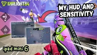My HUD and Sensitivity Ipad Mini Farlight 84 || FARLIGHT 84