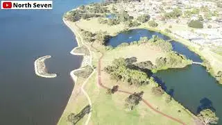 Drone view, Mill Point, Western Australia , Perth