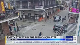 VIDEO: Bars closed, French Quarter restricted on Mardi Gras to prevent spread of covid