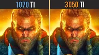 NVIDIA GTX 1070 Ti vs RTX 3050 Ti | Test in 8 Games