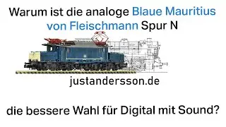 Spur N Fleischmann  BR194 verbessern f&uuml;r Sound - Anleitung f&uuml;r Anf&auml;nger