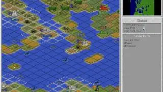 Let's play Civilization II - WW II Scenario with Axis (easiest) Part 1
