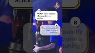 11 Tips To Become An eSports Shoutcaster #shorts