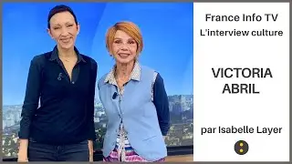 🎭🎨 VICTORIA ABRIL en peintre fantasque en plein dilemme ! 😹 - Interview : Isabelle Layer