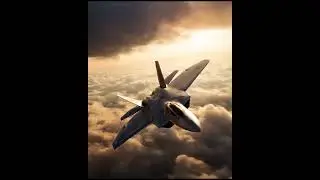 F-22 Raptor Above the Clouds ☁️ | Cinematic Fighter Jet in 4K ✈️