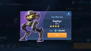 Mech arena unlocked Zephyr| Gameplay with Disruptor 8 🔓