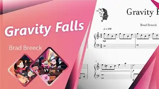 Gravity Falls (Opening Theme Song) - Brad Breeck | Piano Cover