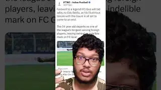Edu Bedia Leaves FC Goa After 6 Seasons #shorts #isl #transfernews #fcg #ofc