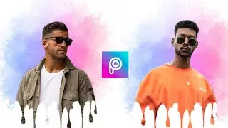 PicsArt Ink Splash Effect | PicsArt Editing Tutorial | PicsArt Photo Editing Tutorial