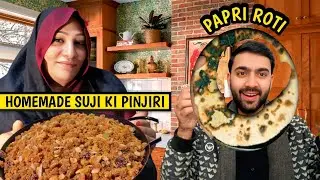 Sui Gas ⛽️ Na Hone Ki Waja Se Aj Papri Roti Khani Pari 😌 \ Winter Special Dish Try Ki 😋 \ Haris part