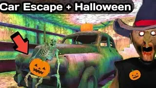 Granny Halloween 👻 Halloween update car 🚗 escape full gameplay | Horror gameplay | That Gamer Girl🎃👻