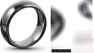 T5577 or UID chip RFID Black Ceramics Smart Finger rewrite Ring 125KHZ/13.56MHZ Wear for Men or Wome